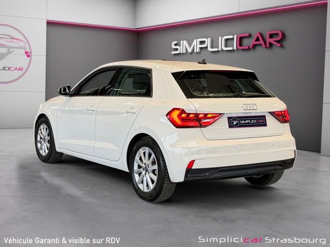 Audi A1 Sportback 30 TFSI 116 ch S tronic 7 Busi Blanc de 2019