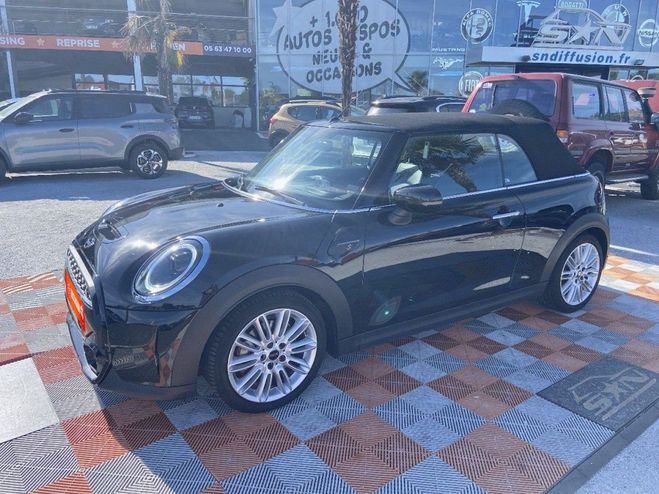 Mini Cabrio CABRIOLET 2.0 178 COOPER S DKG7 EDITION  Noir de 2021