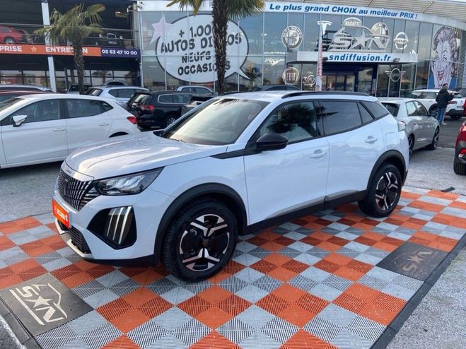 Peugeot 2008 NEW II PureTech 130 EAT8 ALLURE GPS Cam� Blanc de 2023