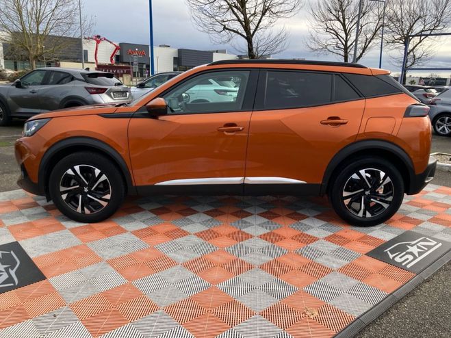 Peugeot 2008 New PureTech 130 BV6 ALLURE GPS Cam�ra Orange Clair de 2020