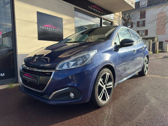 Peugeot 208 GT Line 110 EAT6 Bo�te auto Courroie rem Bleu de 2016