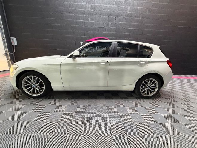 BMW Serie 1 F20 114d 95 ch 109g Lounge Plus Blanc de 2014