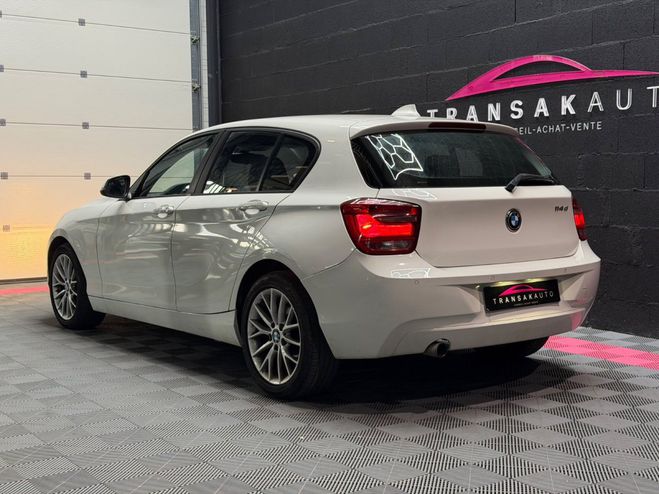 BMW Serie 1 F20 114d 95 ch 109g Lounge Plus Blanc de 2014