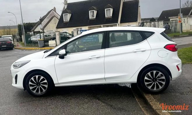 Ford Fiesta 1.0 ECOBOOST 95 TITANIUM 7492HT Blanc de 2022
