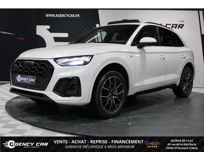 Audi Q5 Quattro 2.0 50 TFSIe 299 BV S-Tronic S l BLANC de 2022