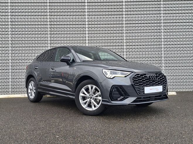Audi Q3 Sportback 35 TDI 150 ch S tronic 7 S lin Gris de 2024