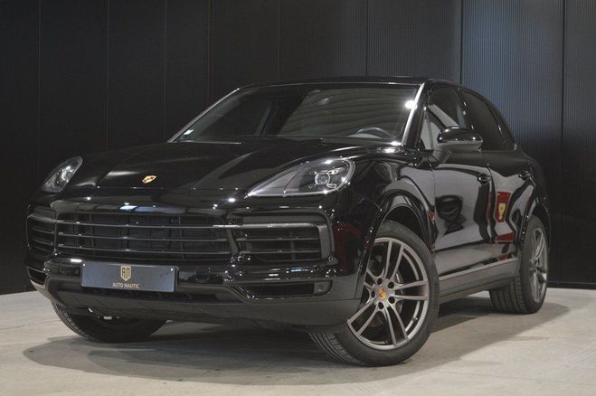 Cliquer pour voir la photo suivante Porsche Cayenne 2.9i V6 340 ch 1 MAIN - 54.000 km noir de 2019