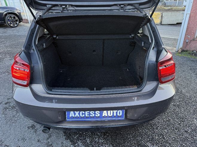 BMW Serie 1 F20 118d 143 ch Sport Marron de 2012