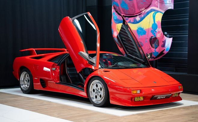 Cliquer pour voir la photo suivante Lamborghini Diablo V12 5.7 492cv | 41 000 km Historique Com Rouge de 1991