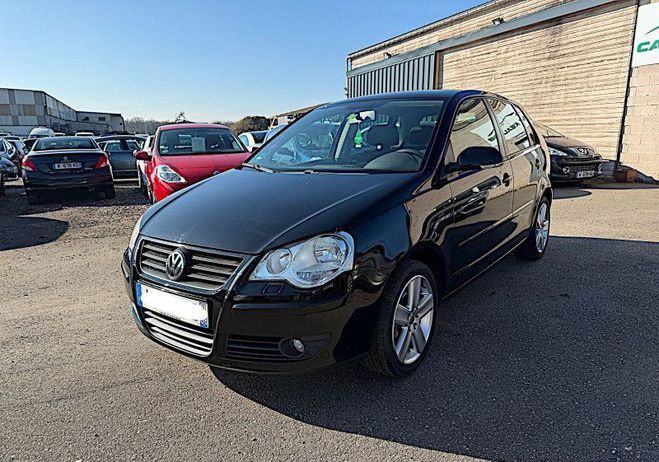 Volkswagen Polo 1.6 105CH MATCH 5P Noir de 2009