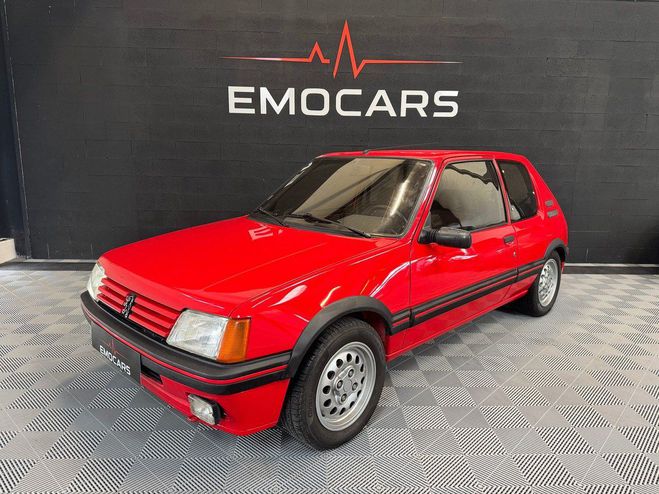 Peugeot 205 1.6 GTi 115 Rouge de 1987