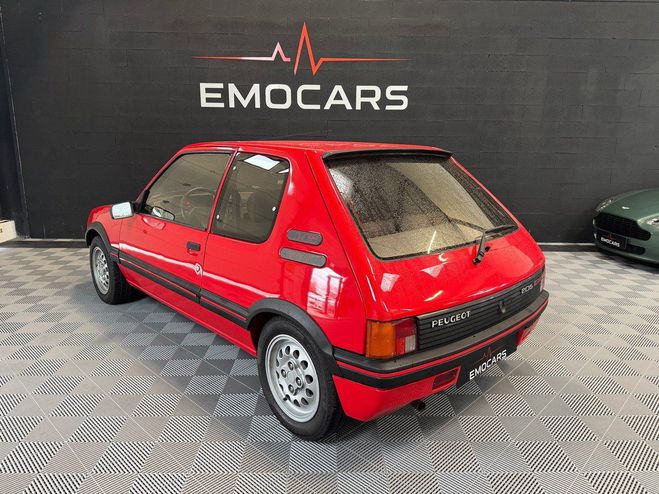 Peugeot 205 1.6 GTi 115 Rouge de 1987