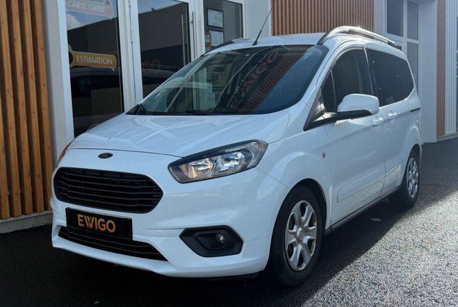Ford Tourneo Courier combi 1.5 tdci 100 trend Blanc de 2020