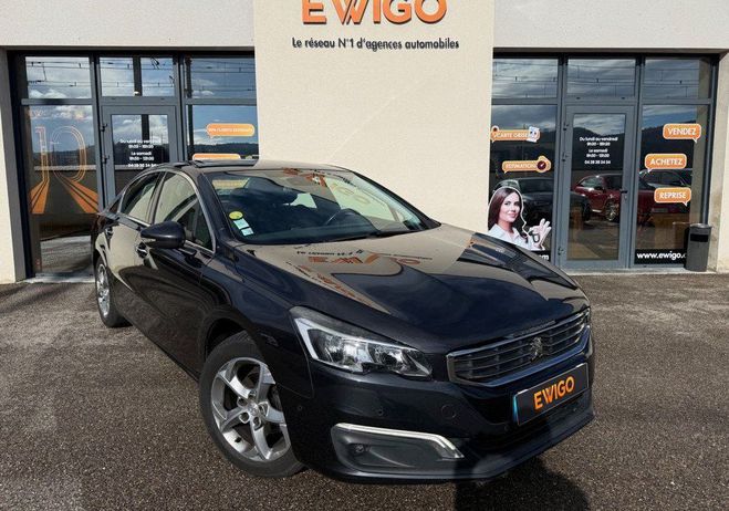 Cliquer pour voir la photo suivante Peugeot 508 generation-i 1.6 bluehdi 120ch allure ea Noir de 2018