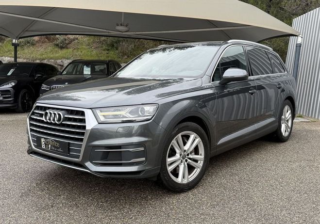 Audi Q7 3.0 V6 TDI 218CH ULTRA CLEAN DIESEL S LI Gris de 2017