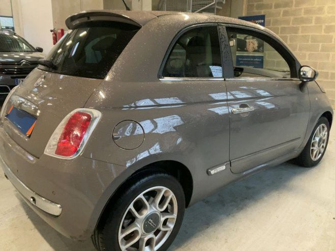 Fiat 500 1.4 16V 100CH LOUNGE DUALOGIC Marron de 2009