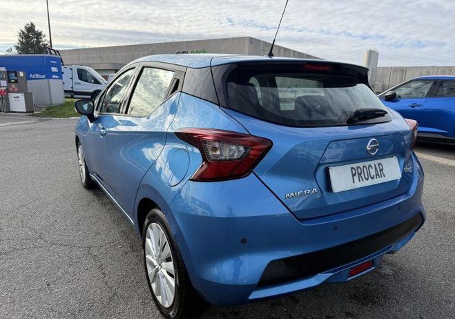 Nissan Micra 1.5 DCI 90CH ACENTA 2019 EURO6C Bleu de 2019