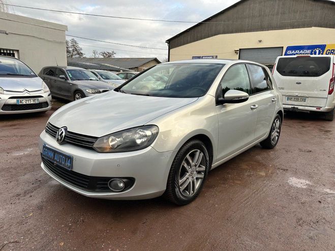 Volkswagen Golf VI 1.6 TDI 105 FAP CR Confortline BlueMo Gris de 2011