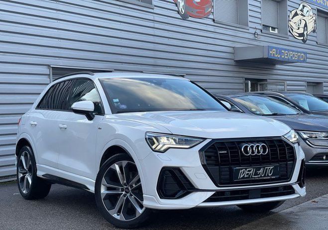 Cliquer pour voir la photo suivante Audi Q3 40 TFSI 190ch S Line Quattro Tronic 7 Blanc de 2019
