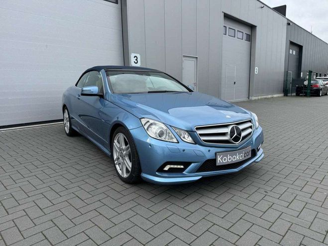 Cliquer pour voir la photo suivante Mercedes Classe E 250 CABRIOLET CDI BE Avantgarde-- 59.000 Bleu Métallisé de