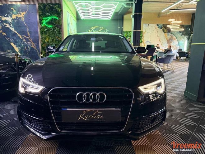 Audi A5 SPORTBACK 3.0 TDI 205 cv S-LINE I SI�GES Noir de 2013