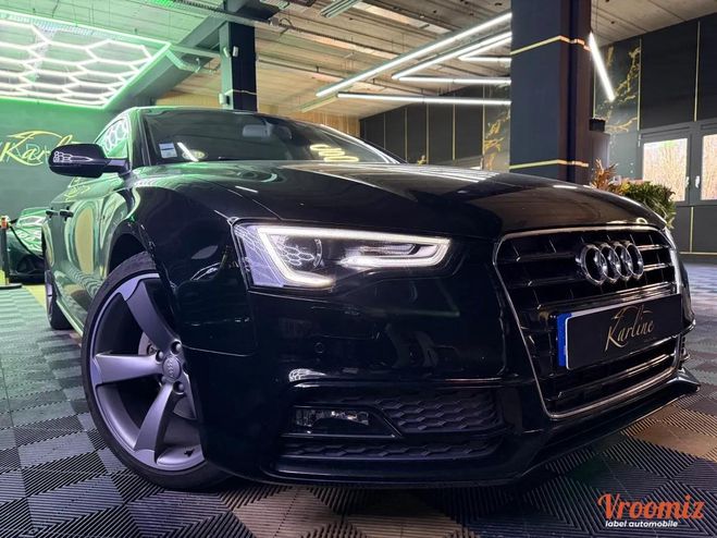 Audi A5 SPORTBACK 3.0 TDI 205 cv S-LINE I SI�GES Noir de 2013