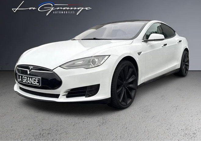Tesla Model S 60 Kw Supercharger & Spotify Illimit� Blanc de 2013