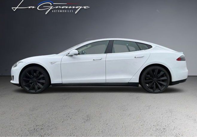 Tesla Model S 60 Kw Supercharger & Spotify Illimit� Blanc de 2013