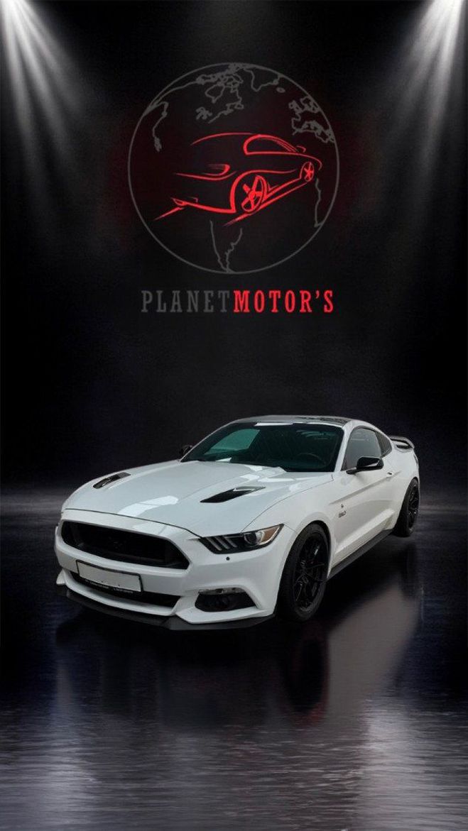 Ford Mustang V8 Blanc de 2015
