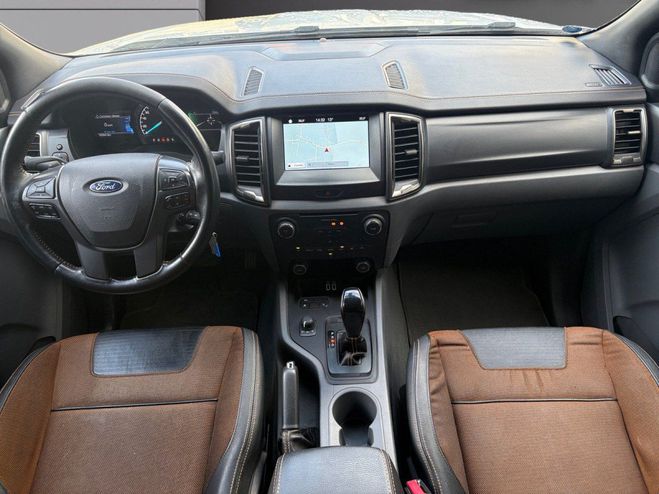 Ford Ranger DOUBLE CABINE 3.2 TDCi 200 4X4 BVA6 WILD Blanc de 2017