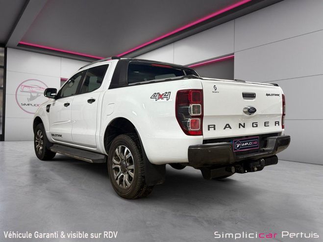 Ford Ranger DOUBLE CABINE 3.2 TDCi 200 4X4 BVA6 WILD Blanc de 2017