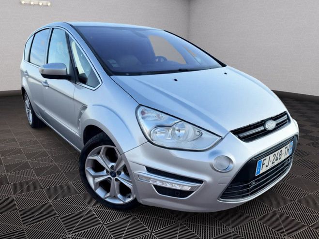 Ford S Max SPORT TITANIUM 2.0 TDCI 163 CV Gris de 2015