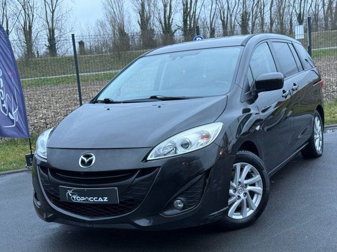 Mazda 5 1.6 MZ-CD 115CH ELEGANCE * 140.000KM * 7 NOIR de 2014