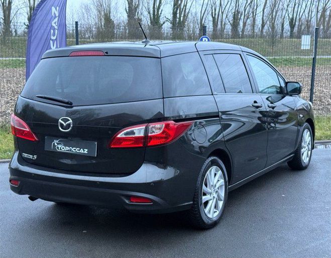 Mazda 5 1.6 MZ-CD 115CH ELEGANCE * 140.000KM * 7 NOIR de 2014