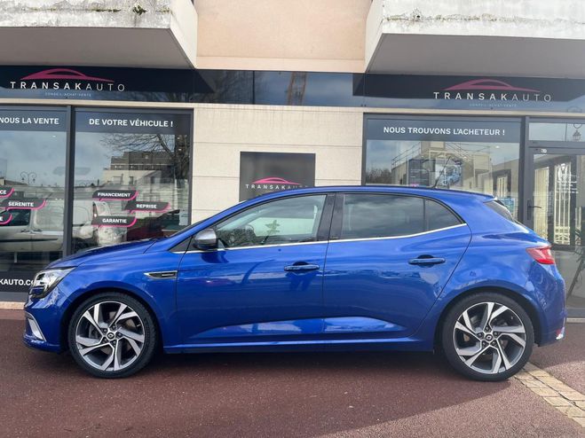 Renault Megane IV BERLINE TCe 205 Energy EDC GT // ENTR Bleu de 2016