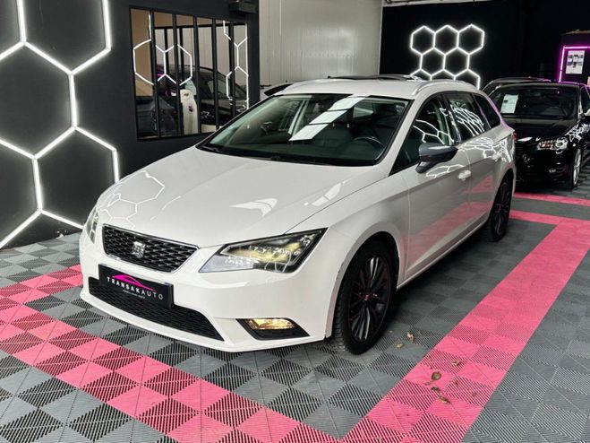 Seat Leon ST Connect 1.4 TSI 150ch DSG7 ~ Radar AV Blanc de 2016