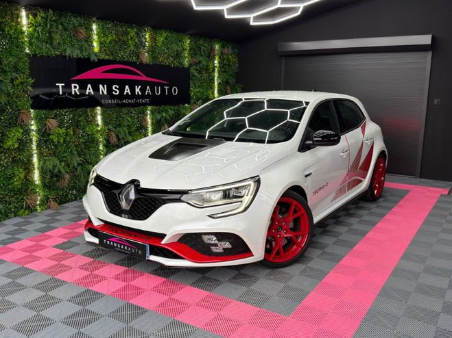 Renault Megane IV BERLINE TCe 300 ch RS Trophy-R ~ Edit Blanc de 2019