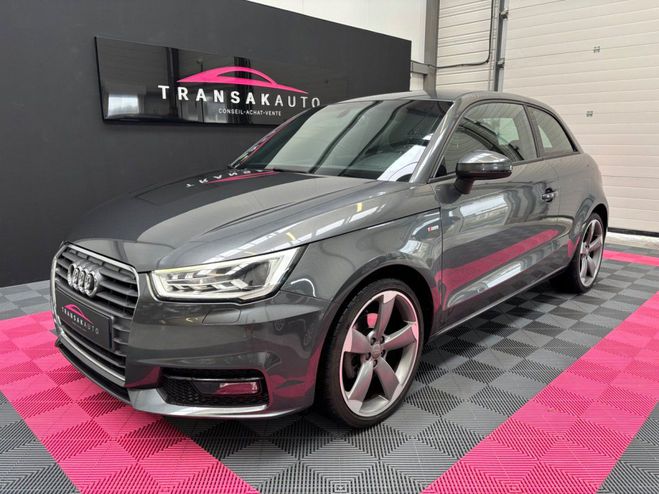 Audi A1 1.6 TDI 116 S tronic 7 S line Gris de 2015