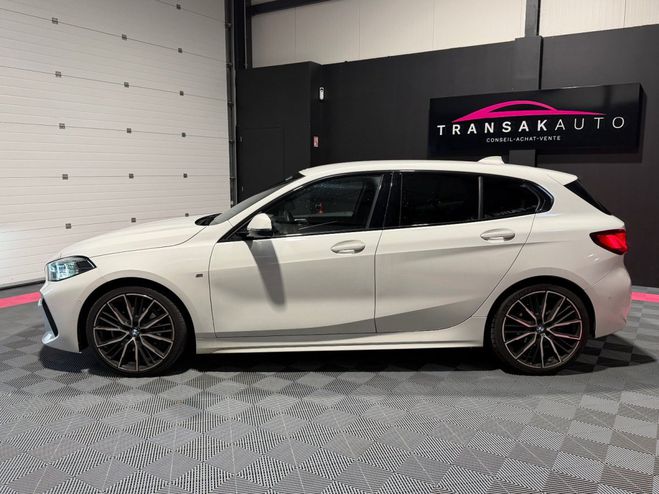 BMW Serie 1 F40 118d 150 ch BVA8 M Sport Blanc de 2019
