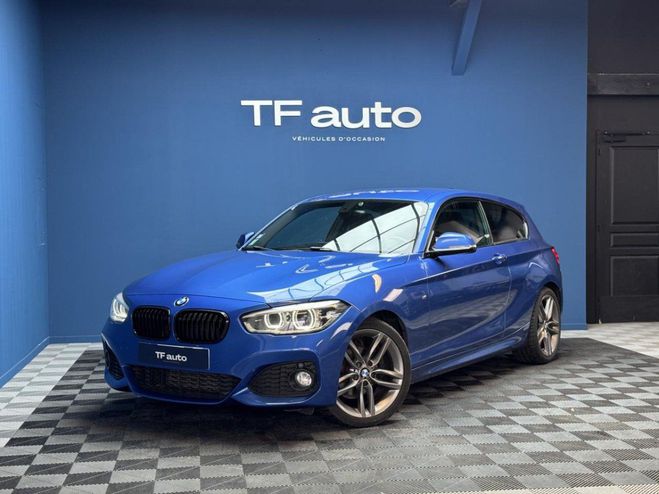 Cliquer pour voir la photo suivante BMW Serie 1 118d 150CV BVA Pack M - Full Suivi - Rad BLEU CLAIR de 2015
