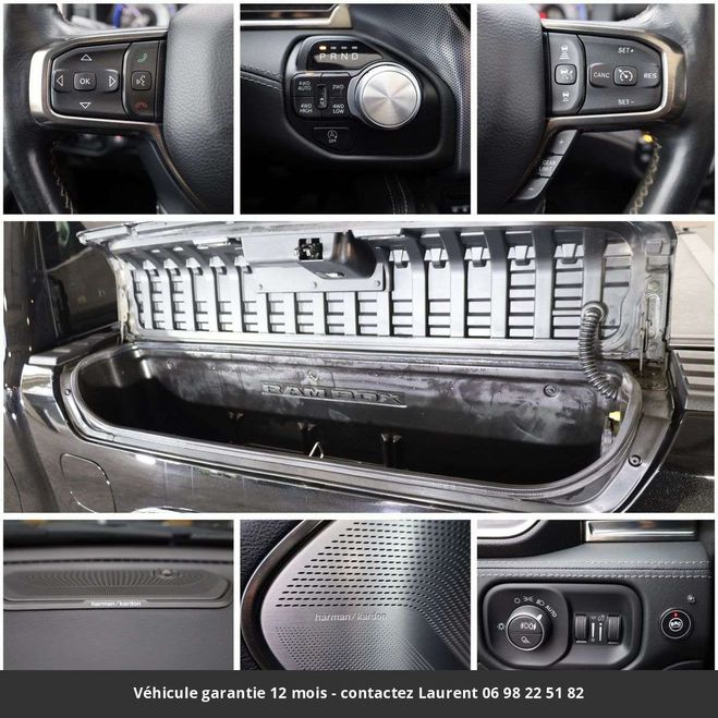 Dodge Ram limited 12p 5.7l 4x4 tout compris hors h Noir de 2019
