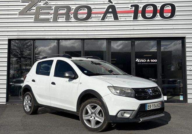 Dacia Sandero 1,5L DCI 90CH Stepway ( 4 vitre �lectriq Blanc de 2017