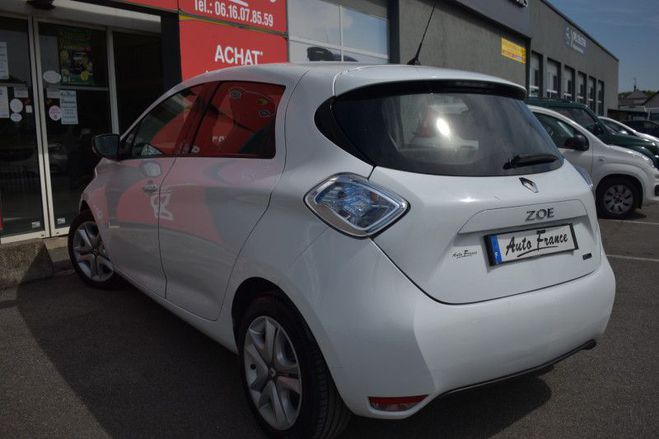 Renault Zoe ZEN CHARGE RAPIDE Q90 BLANC de 2017