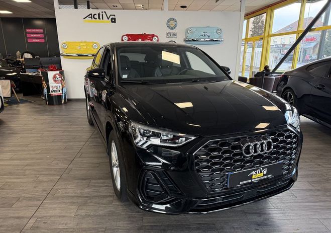 Cliquer pour voir la photo suivante Audi A3 Sportback Q3 35 TFSI 150ch S line tronic Noir de 2020