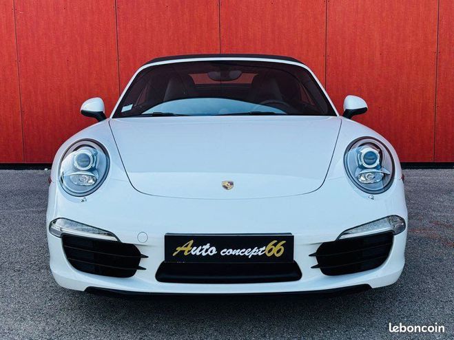 Porsche 911 type 991 (1) Cabriolet 3.4 350ch CARRERA Blanc de 2012