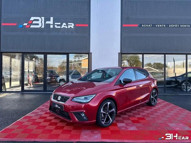 Cliquer pour voir la photo suivante Seat Ibiza 1.5 TSI 150 ACT FR DSG BVA Rouge de 2024