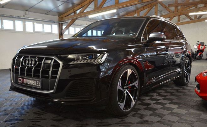 Audi SQ7 4.0 v8 tdi 7 places Noir de 2019