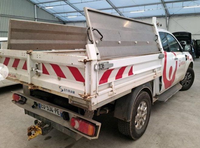 Ford Ranger 19990ht benne basculante rehausse Blanc de 2017