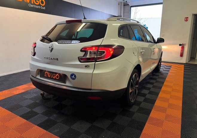 Renault Megane estate 1.6 dci 130 energy bose Blanc de 2016