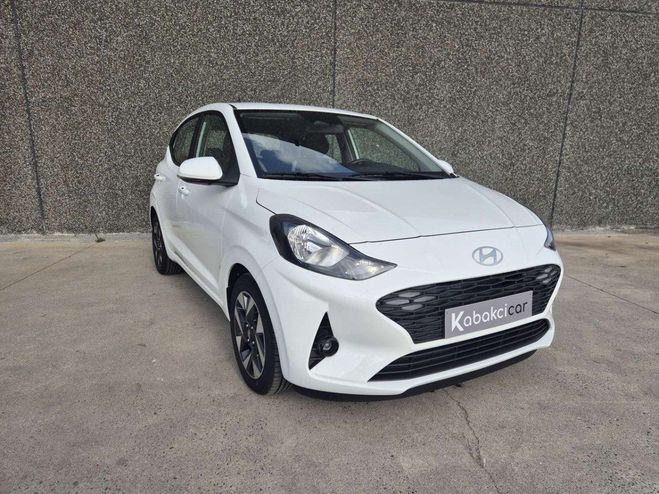 Cliquer pour voir la photo suivante Hyundai I10 1.0i Sky-- 2000 KM--CARPLAY-GPS--USB-GAR Blanc Métallisé de